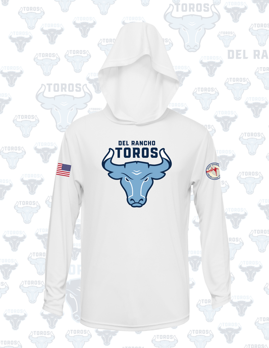 Del Rancho Toros āVintage Grindā Performance Hoodie