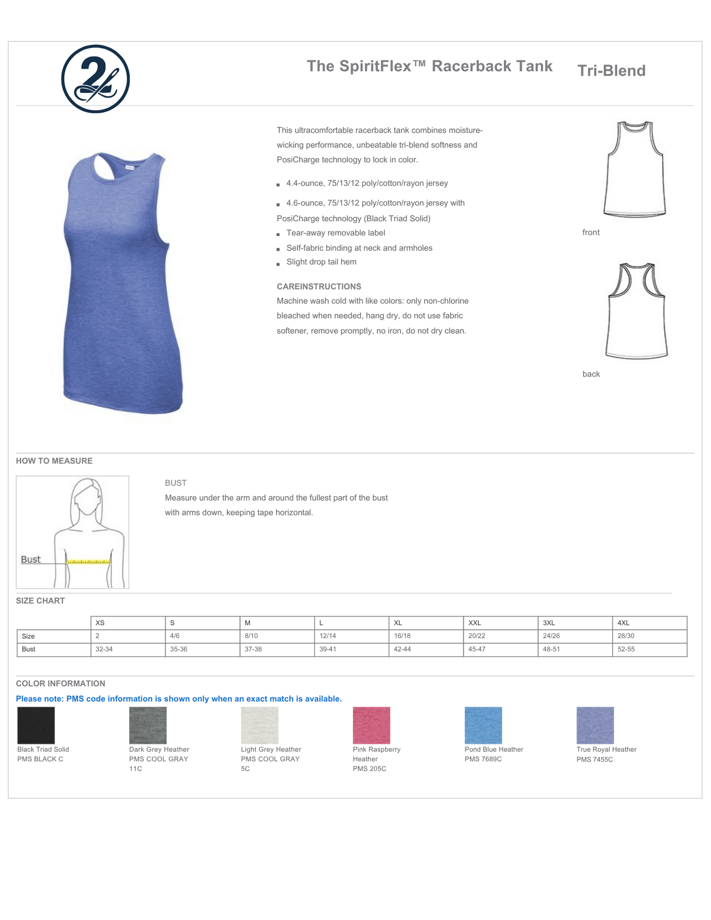 The SpiritFlex™ Racerback Tank