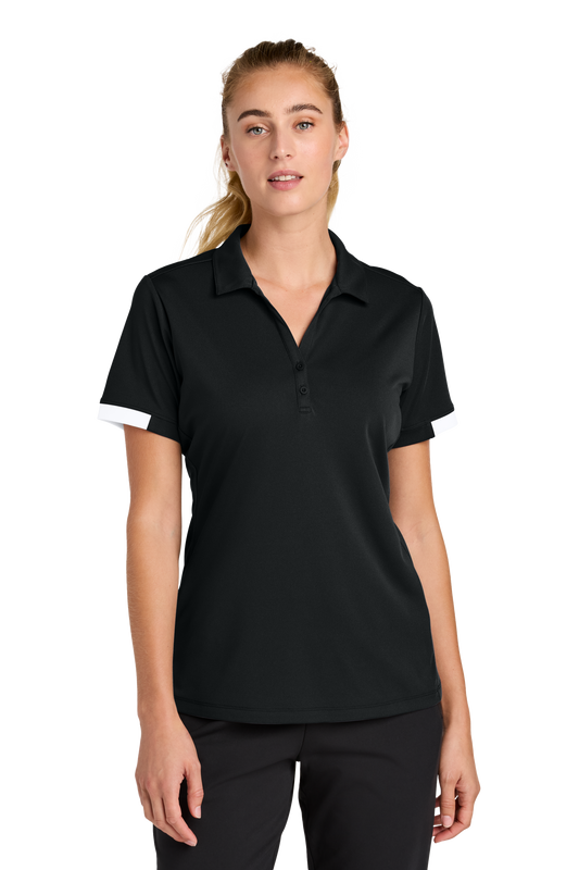 LST444 Sport-Tek® Women’s Club Colorblock Polo
