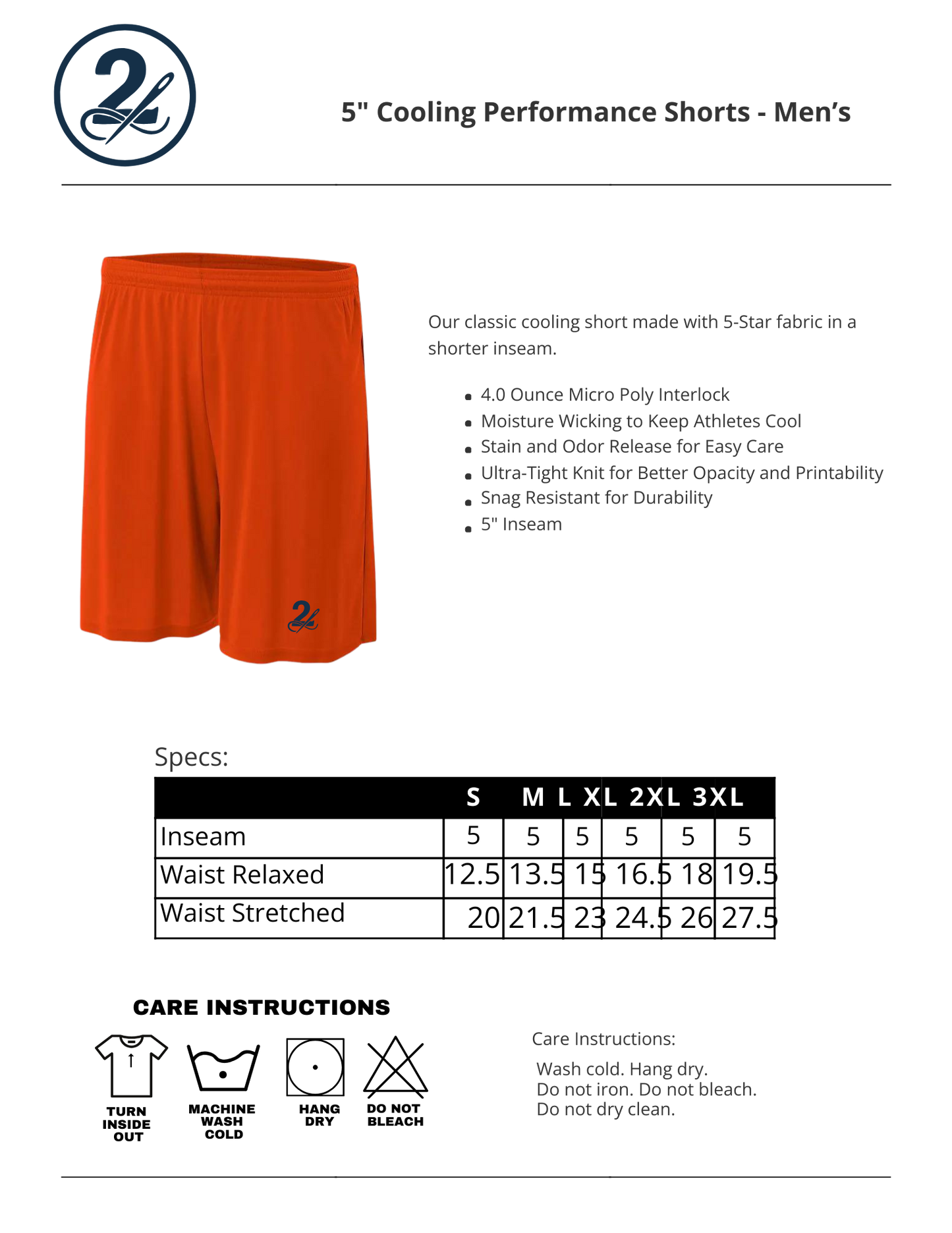 Adult - Poway Elite Cooling Performance Shorts - ** OFFICIAL PRACTICE GEAR **