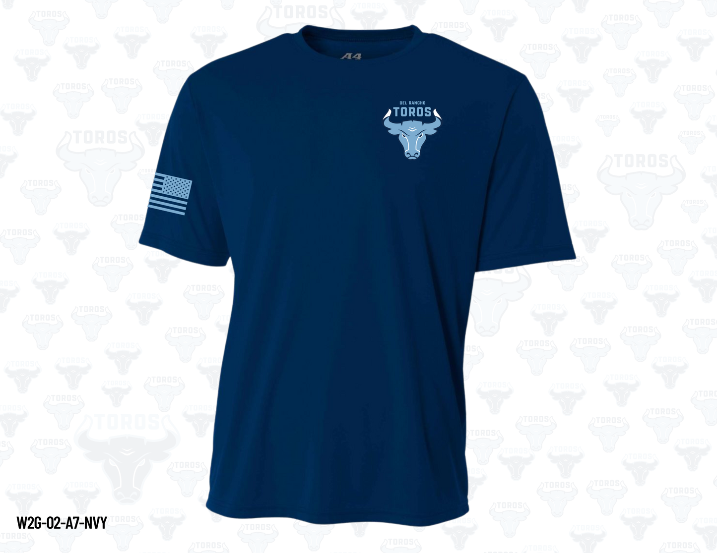 ADULT - Del Rancho Toros Performance Tee