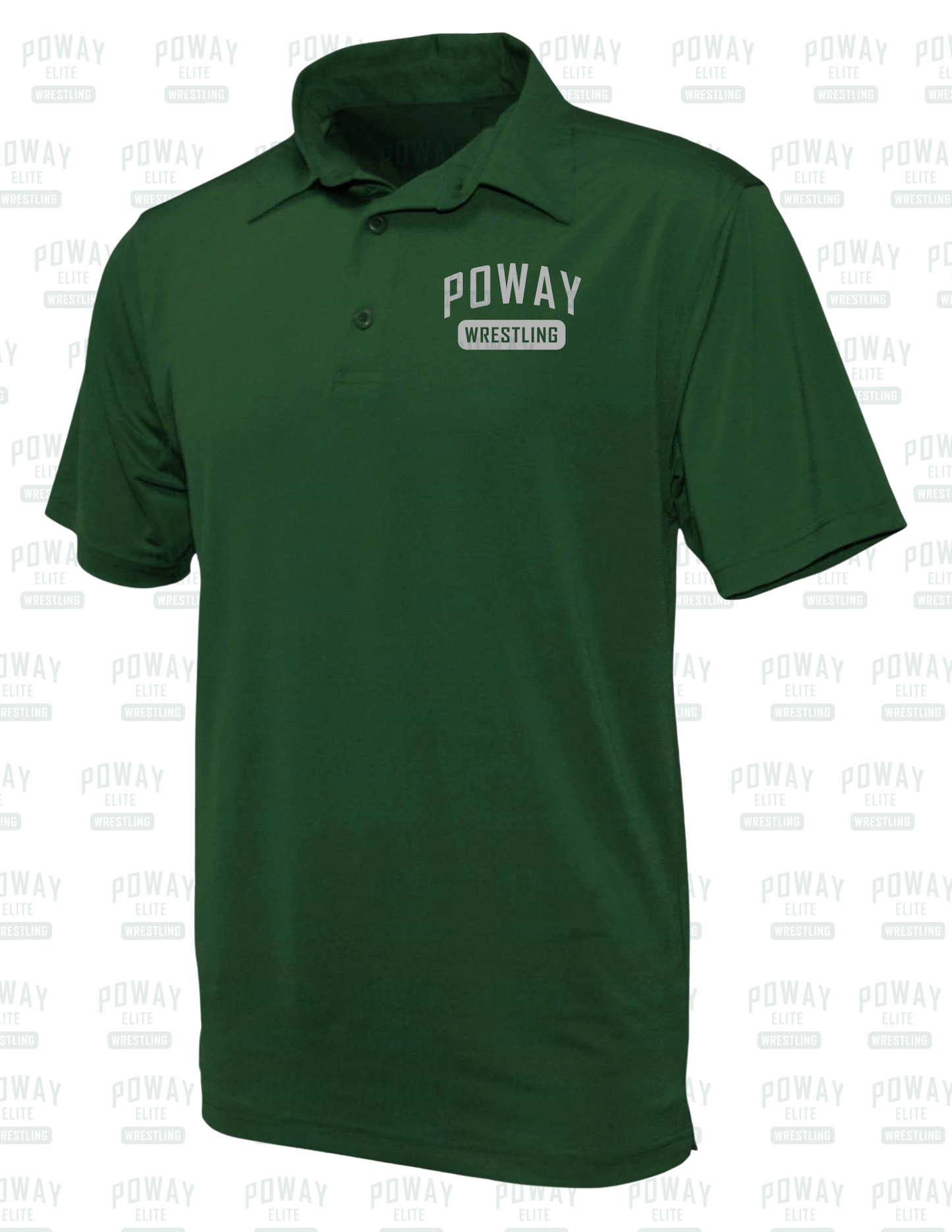 Horizon Spandex Performance Polo – Poway Wrestling Edition