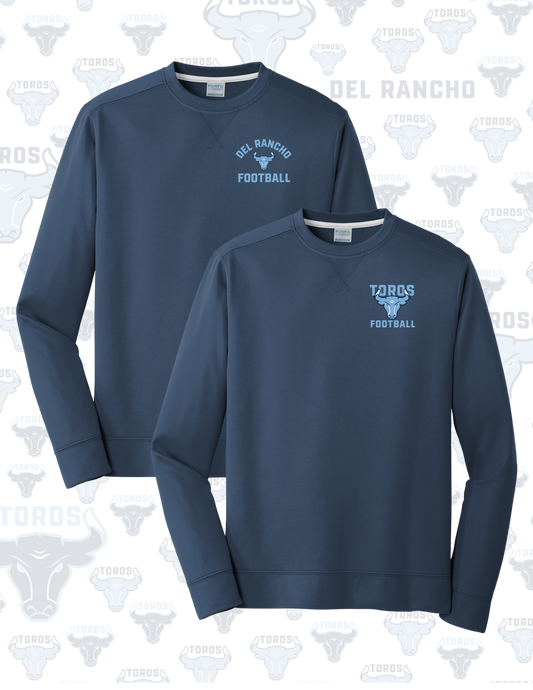 Del Rancho Football Performance Crewneck