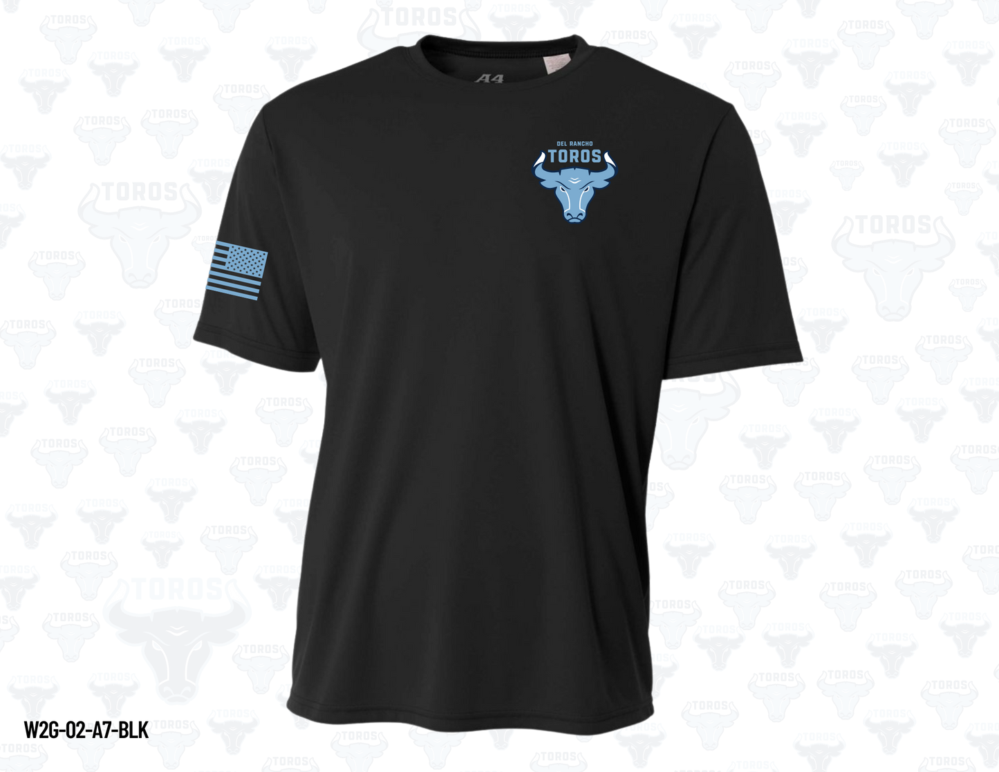 ADULT - Del Rancho Toros Performance Tee