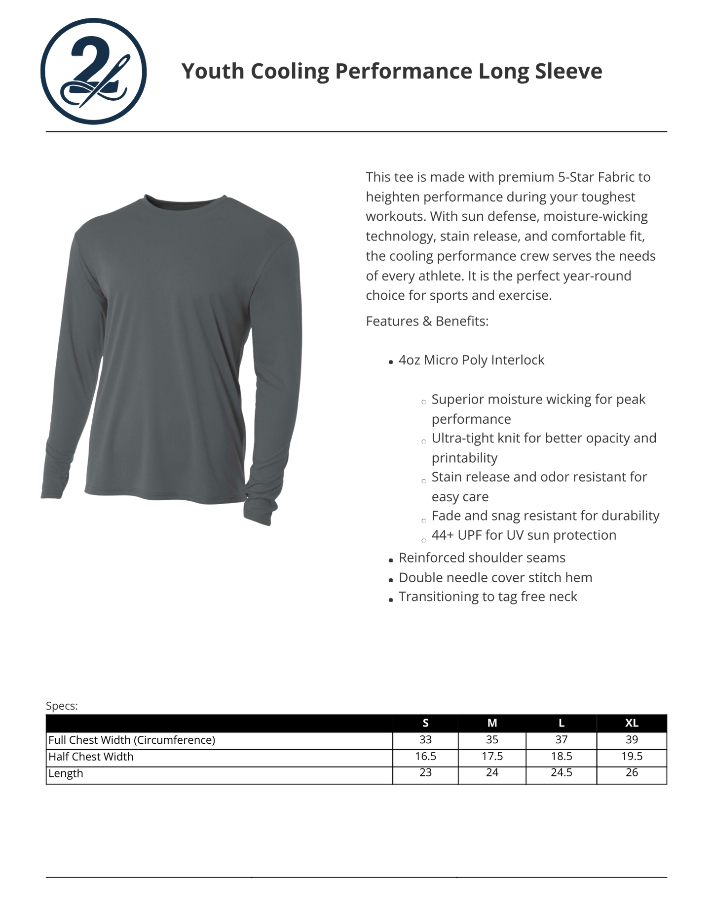 Poway Elite Performance Tee
