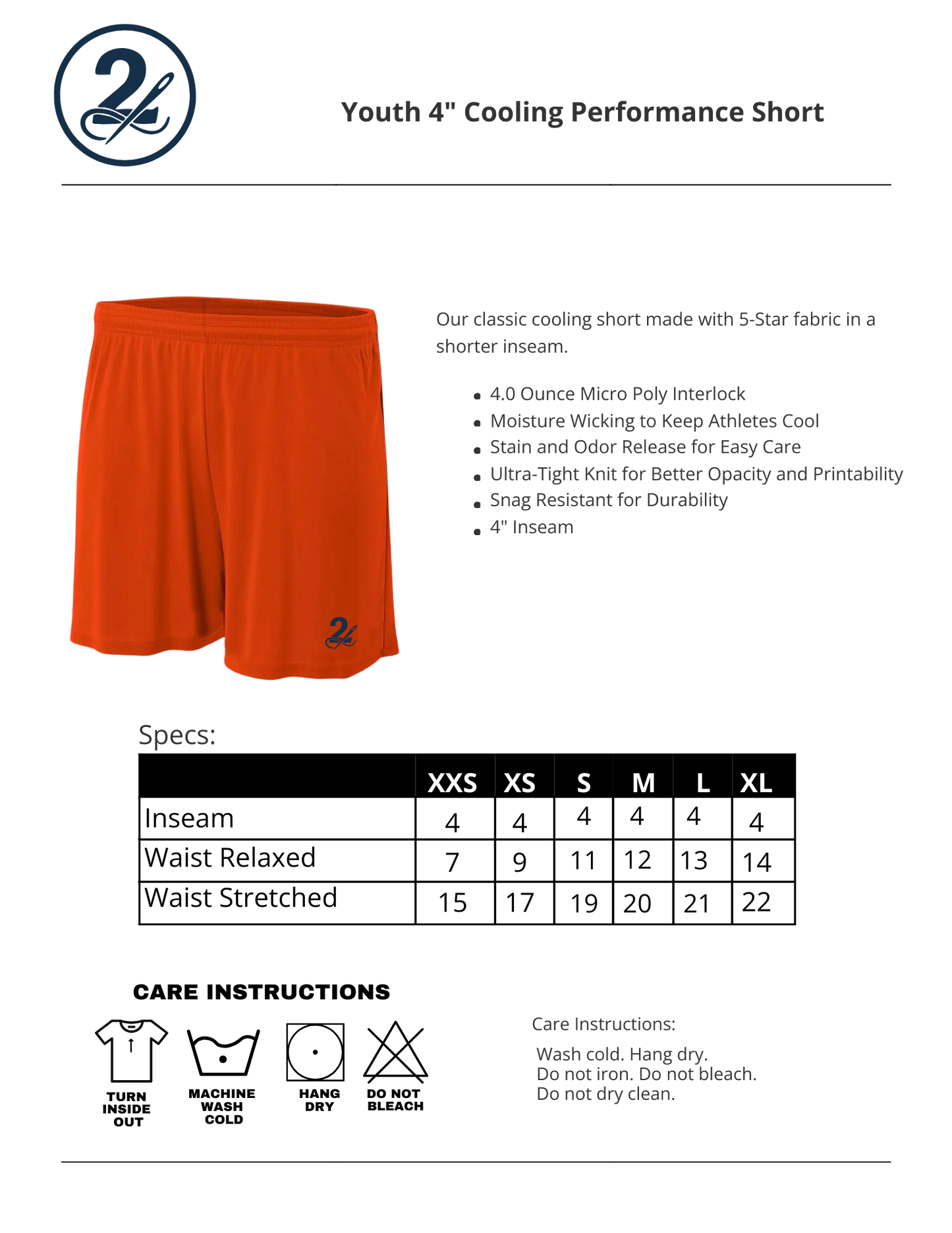 YOUTH Poway SLAMMERS Cooling Performance Shorts- ** OFFICIAL PRACTICE GEAR **