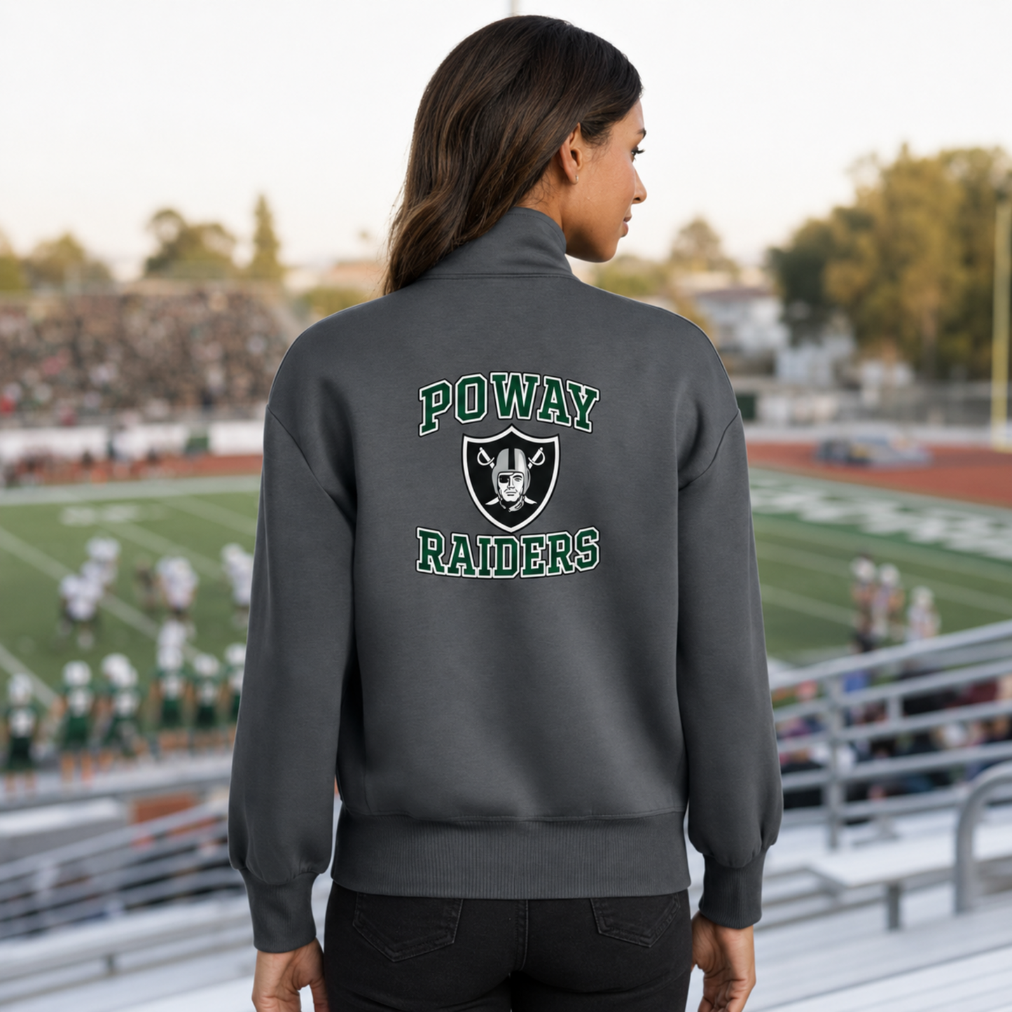 Poway Pop Warner Football Women's Full-Zip Jacket