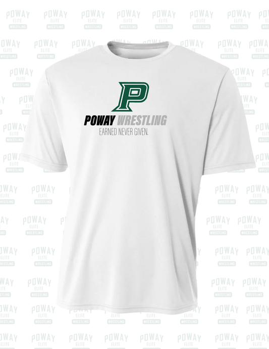 Poway Wrestling “Earned Never Given” Performance Tee