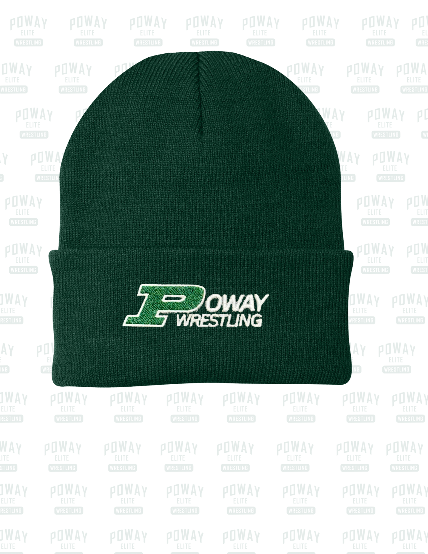 Poway Wrestling Legacy Knit Beanie
