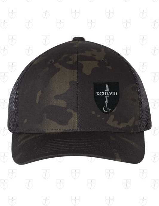 TIO Black Multicam Trucker Cap – Limited Edition