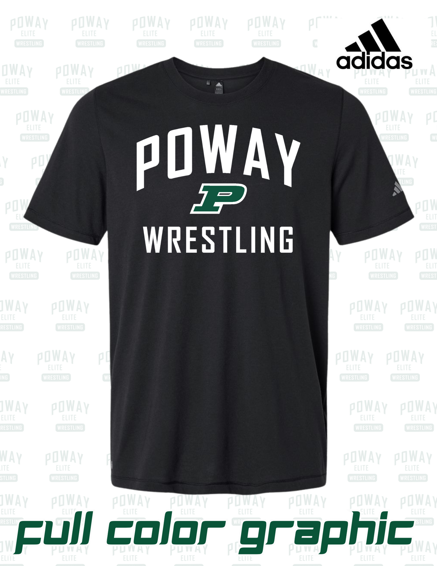 Poway Wrestling – Adidas Performance Tee