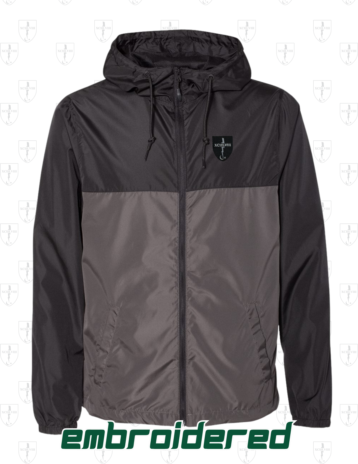TIO Performance Windbreaker – Water-Resistant & Embroidered