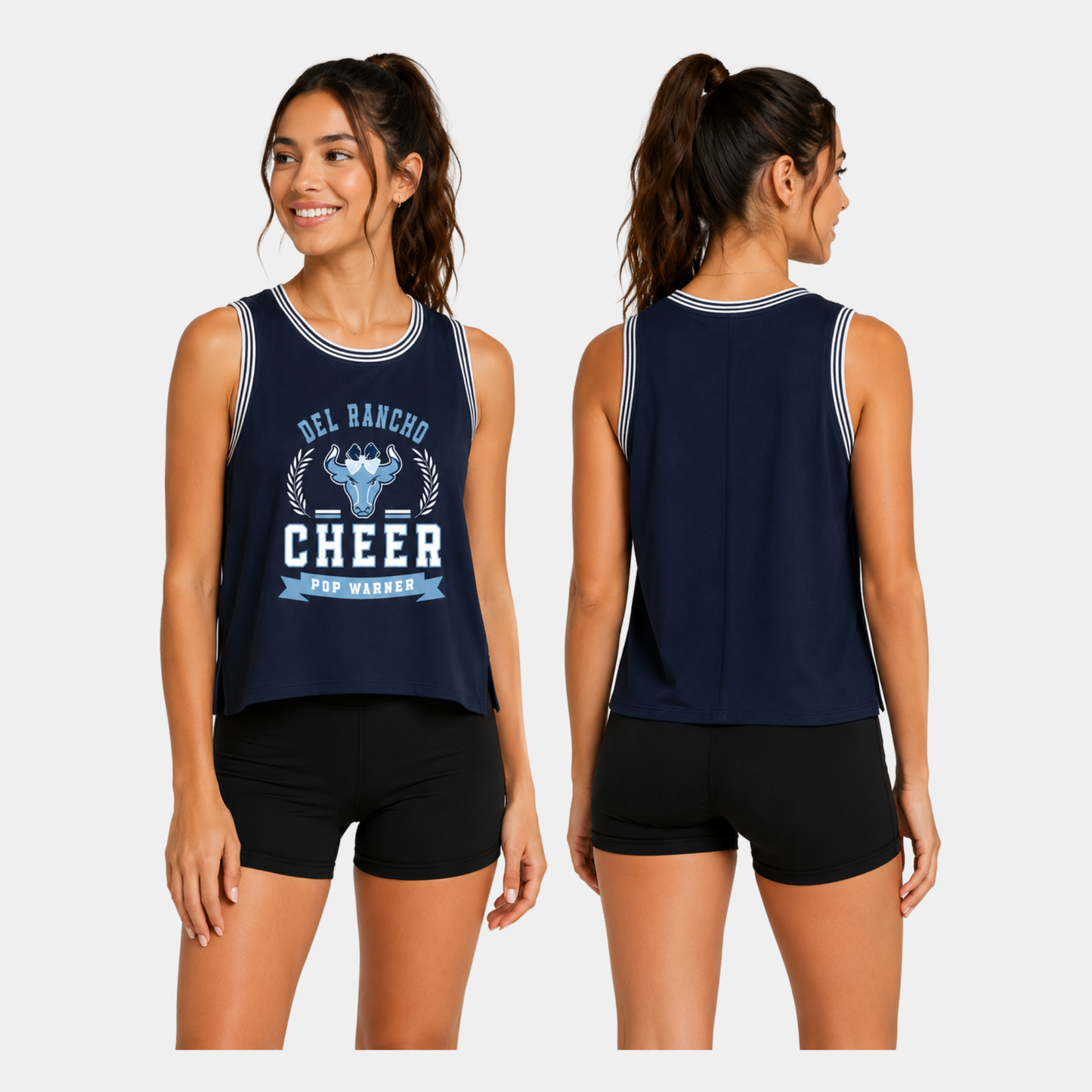 Del Rancho Toros Cheer Girl's & Women’s Effortless Tank