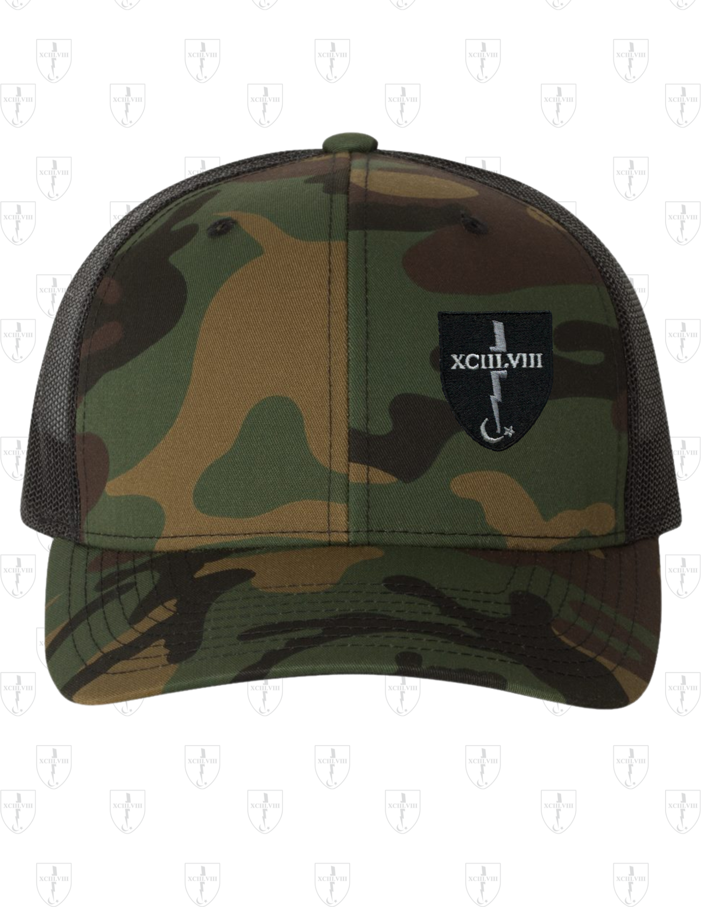 TIO Woodland Camo Trucker Cap – Limited Edition