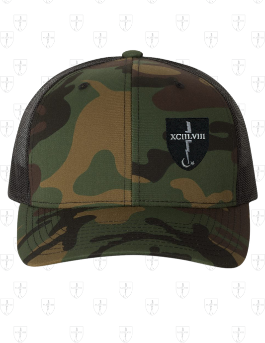 TIO Woodland Camo Trucker Cap – Limited Edition