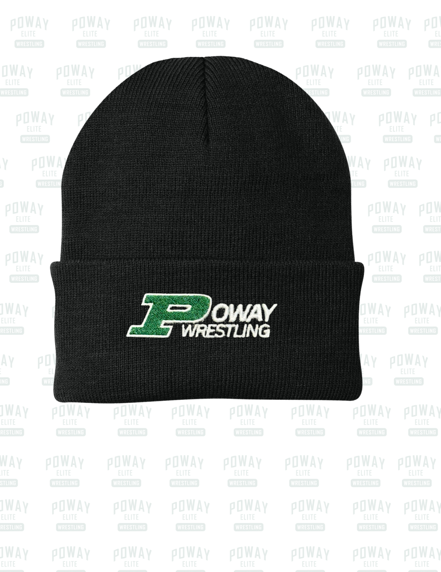 Poway Wrestling Legacy Knit Beanie