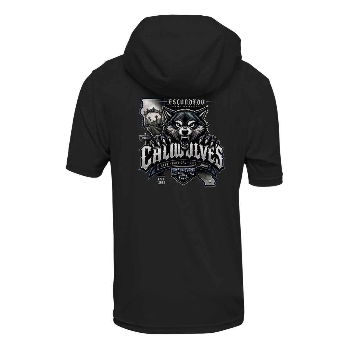 Escondido Wolfpack Xtreme-Tek™ Short Sleeve Hood