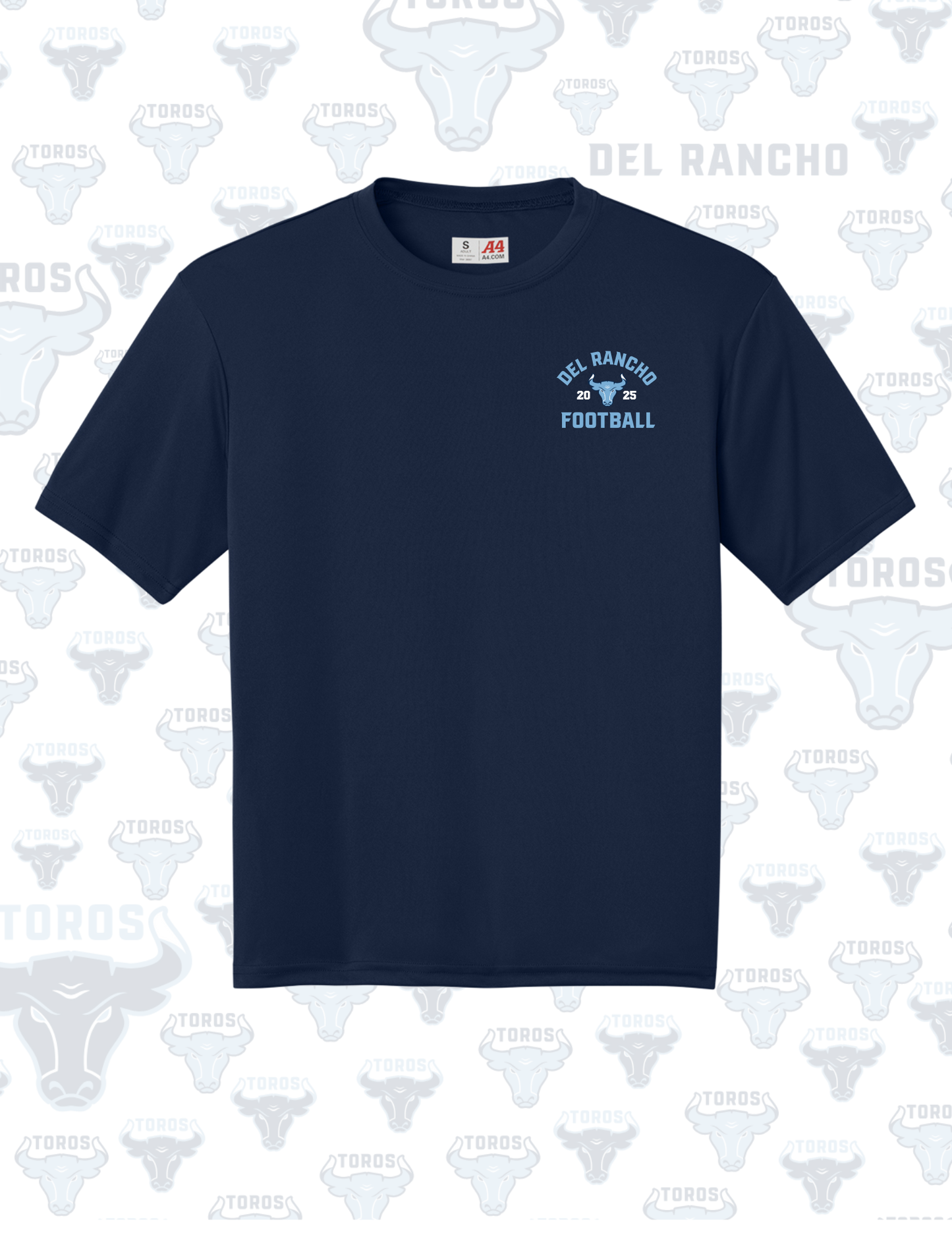 Del Rancho Toros 9U 2025 Season Shirt