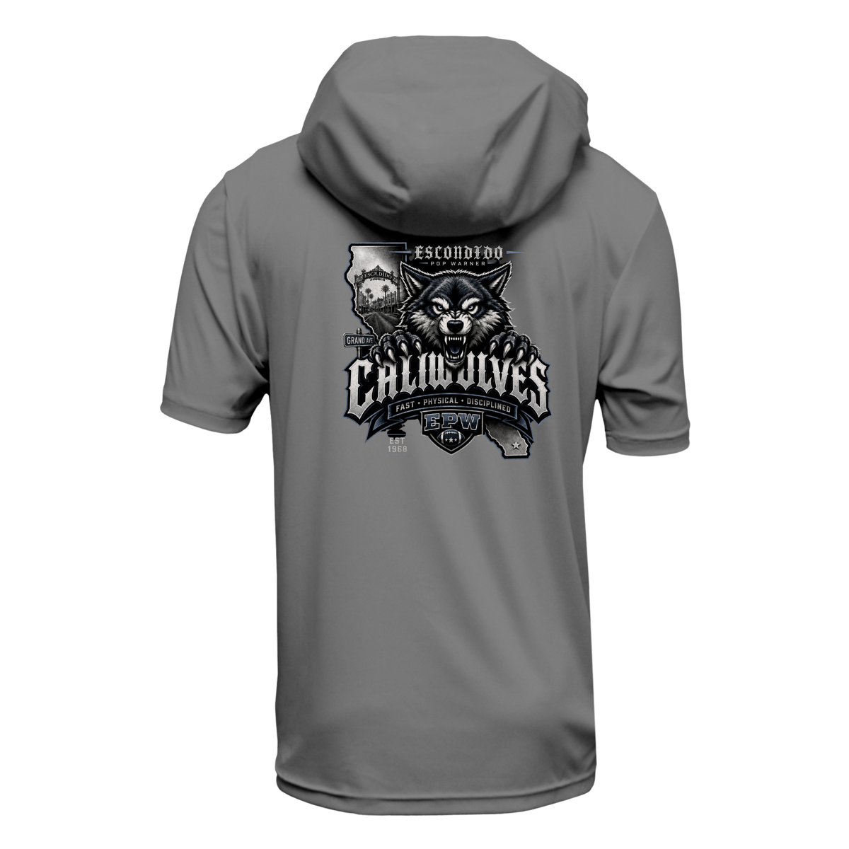 Escondido Wolfpack Xtreme-Tek™ Short Sleeve Hood