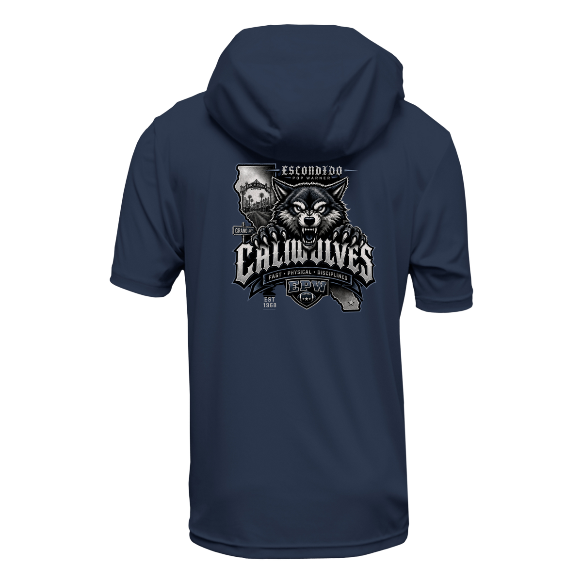 Escondido Wolfpack Xtreme-Tek™ Short Sleeve Hood