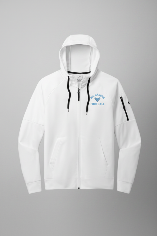 NIKE - Del Rancho Football Therma-FIT Full-Zip Hoodie