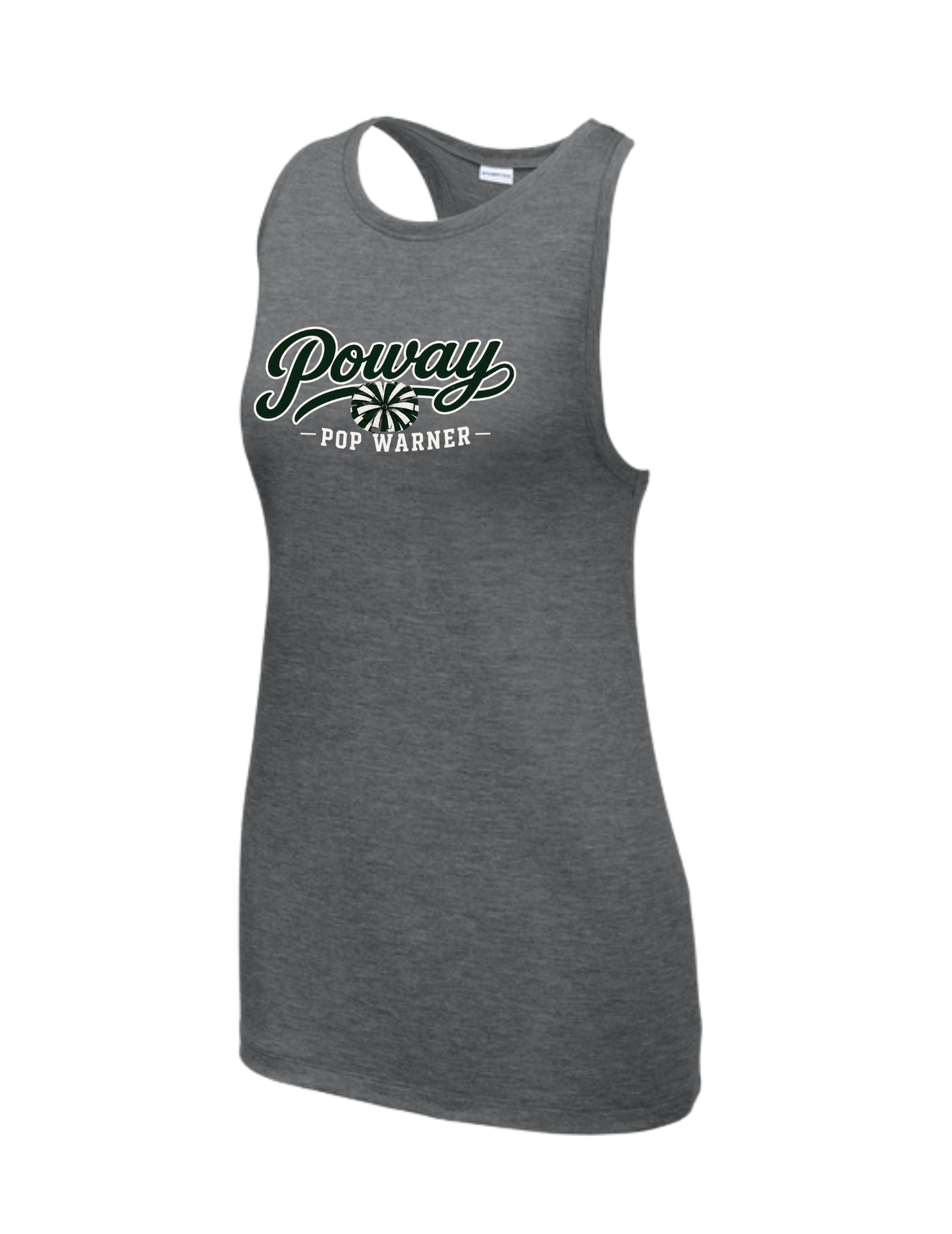 Poway Pop Warner Cheer Women’s Performance Racerback Tank