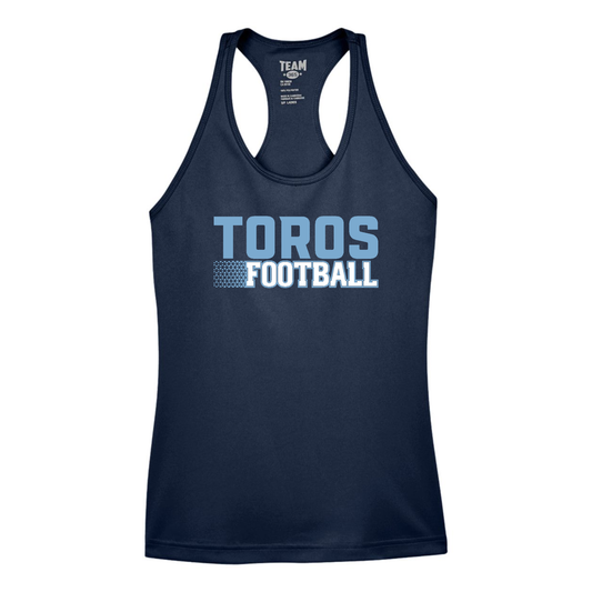 Del Rancho Toros Women’s Performance Racerback Tank