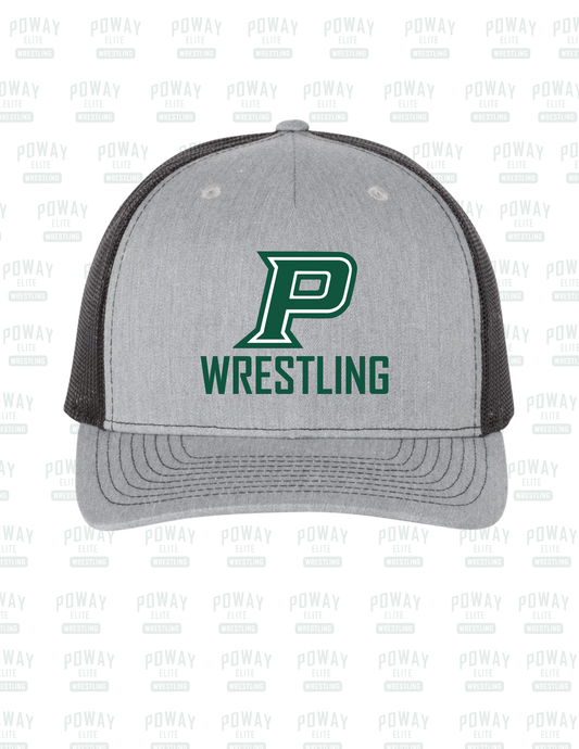 Poway Wrestling “P” Trucker Hat