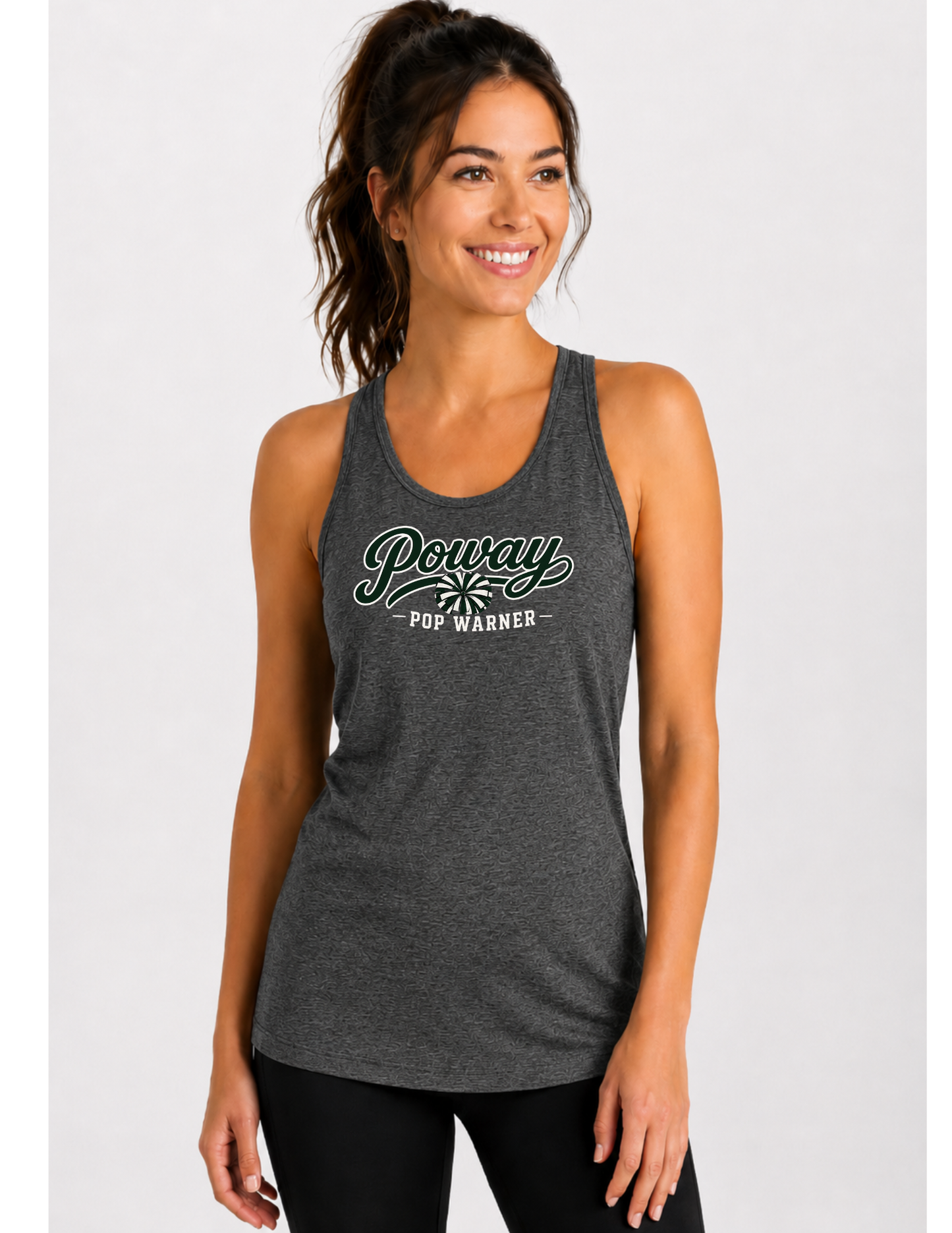 Poway Pop Warner Cheer Women’s Performance Racerback Tank