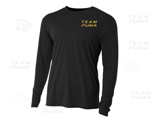 ADULT - Team Puma Cooling Performance Long Sleeve Crew