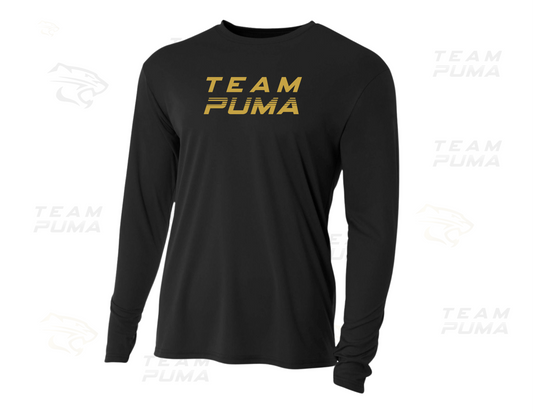 ADULT - Team Puma Cooling Performance Long Sleeve Crew