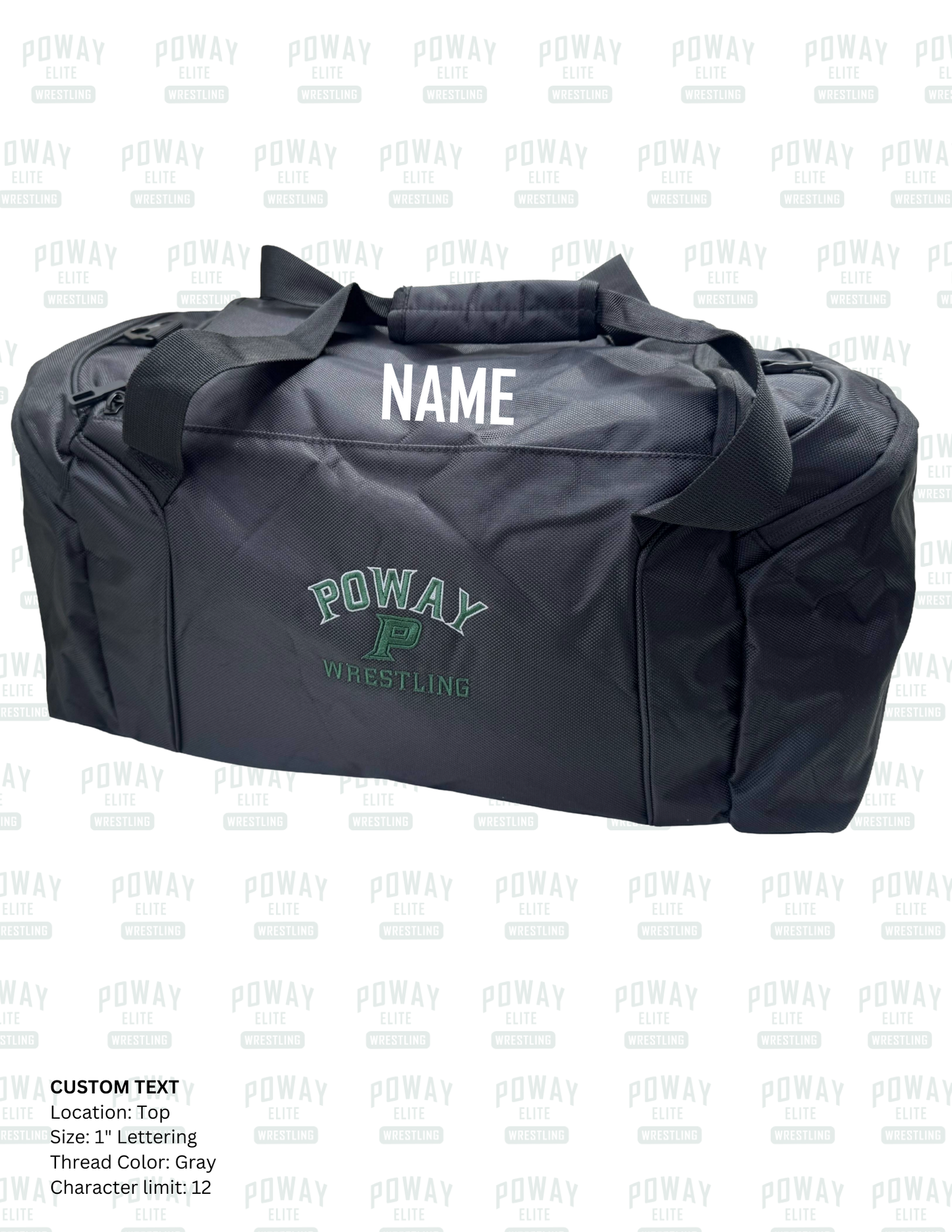 Personalized - Poway Wrestling Form Duffel