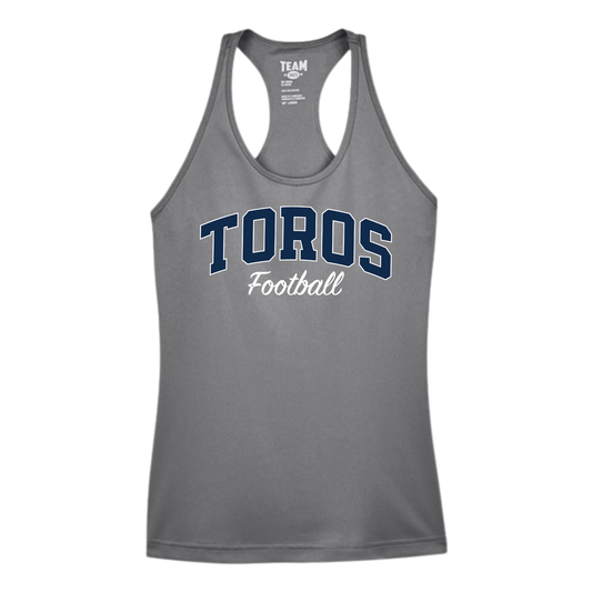Del Rancho Toros Women’s Performance Racerback Tank