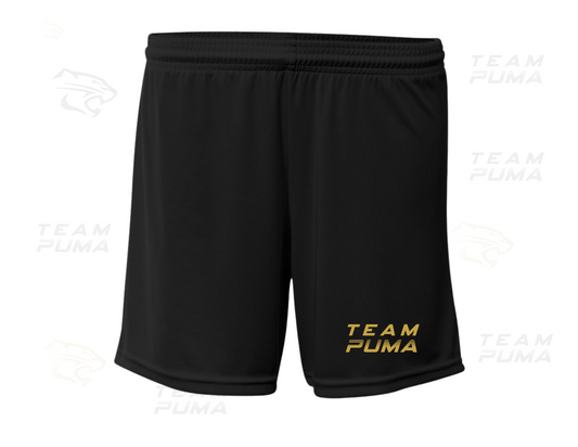 LADIES - Team Puma Wrestling – 5" Cooling Performance Shorts