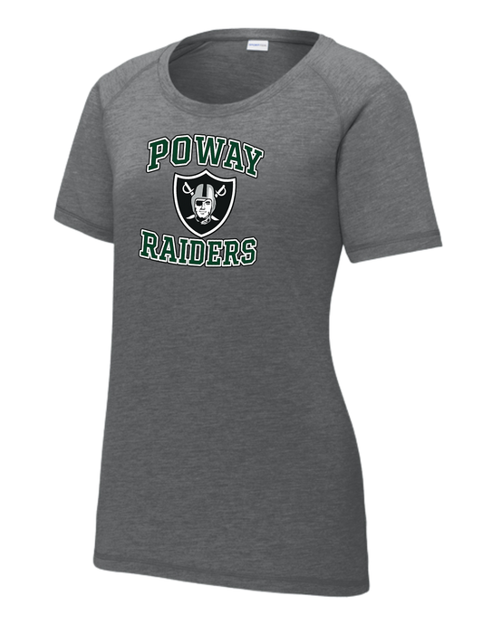 Poway Pop Warner Cheer Fan Women’s Performance Raglan Tee