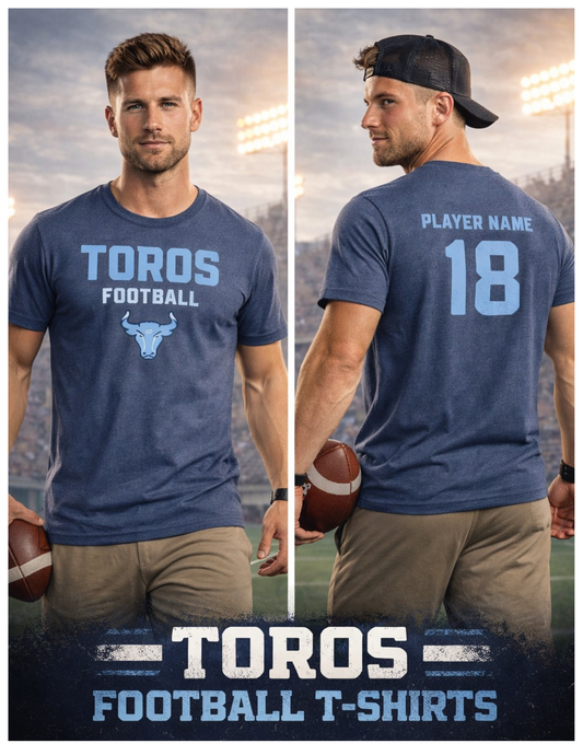 Toros Football Performance Tee