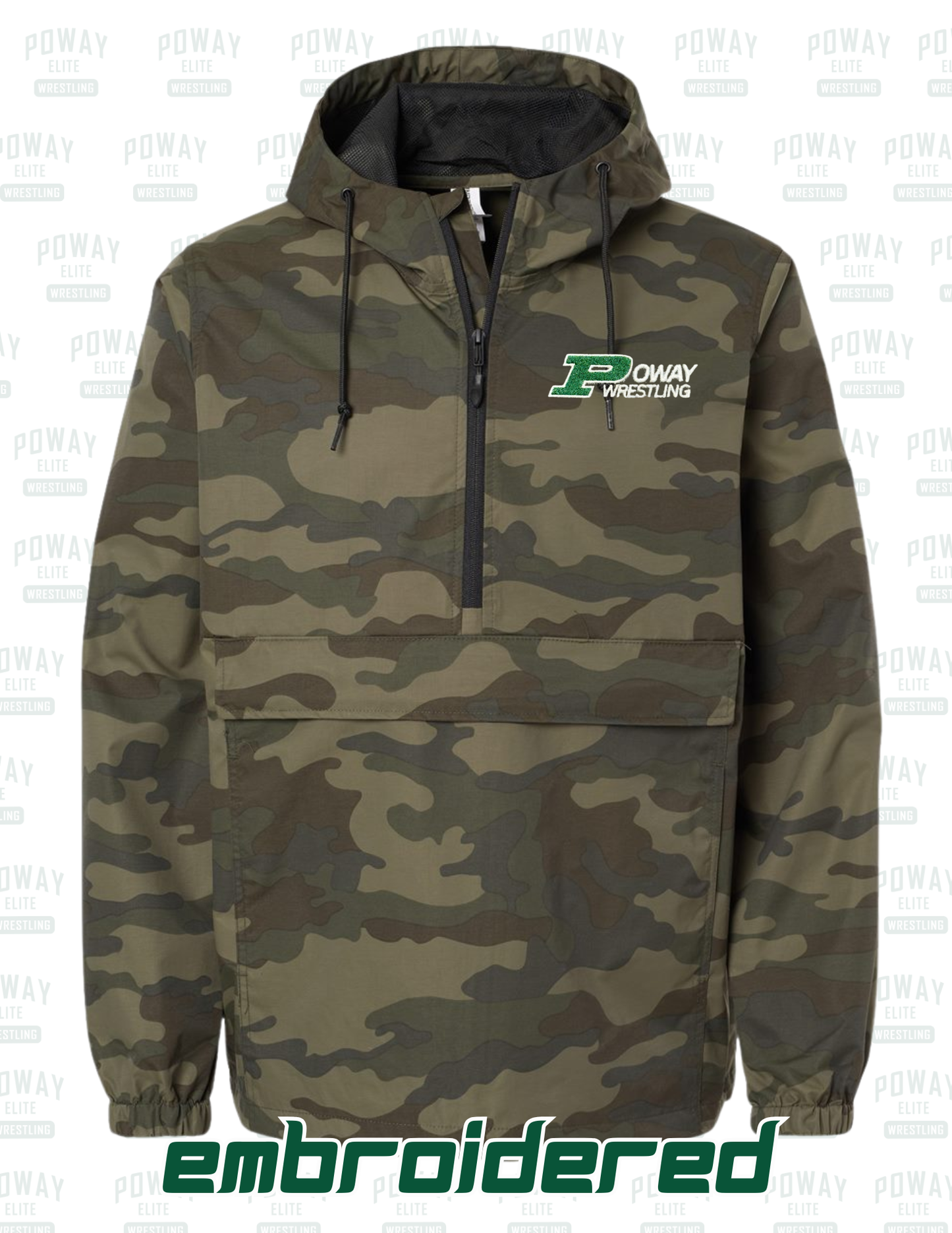 Poway Wrestling All-Weather Nylon Anorak
