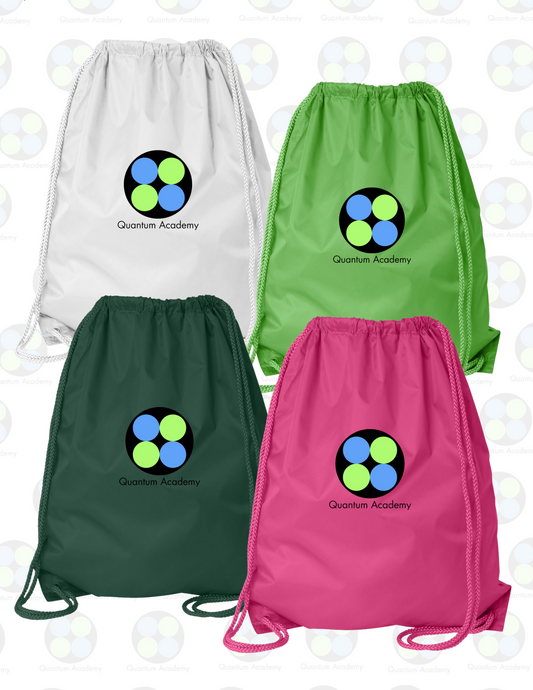 Quantum Academy Drawstring Bag