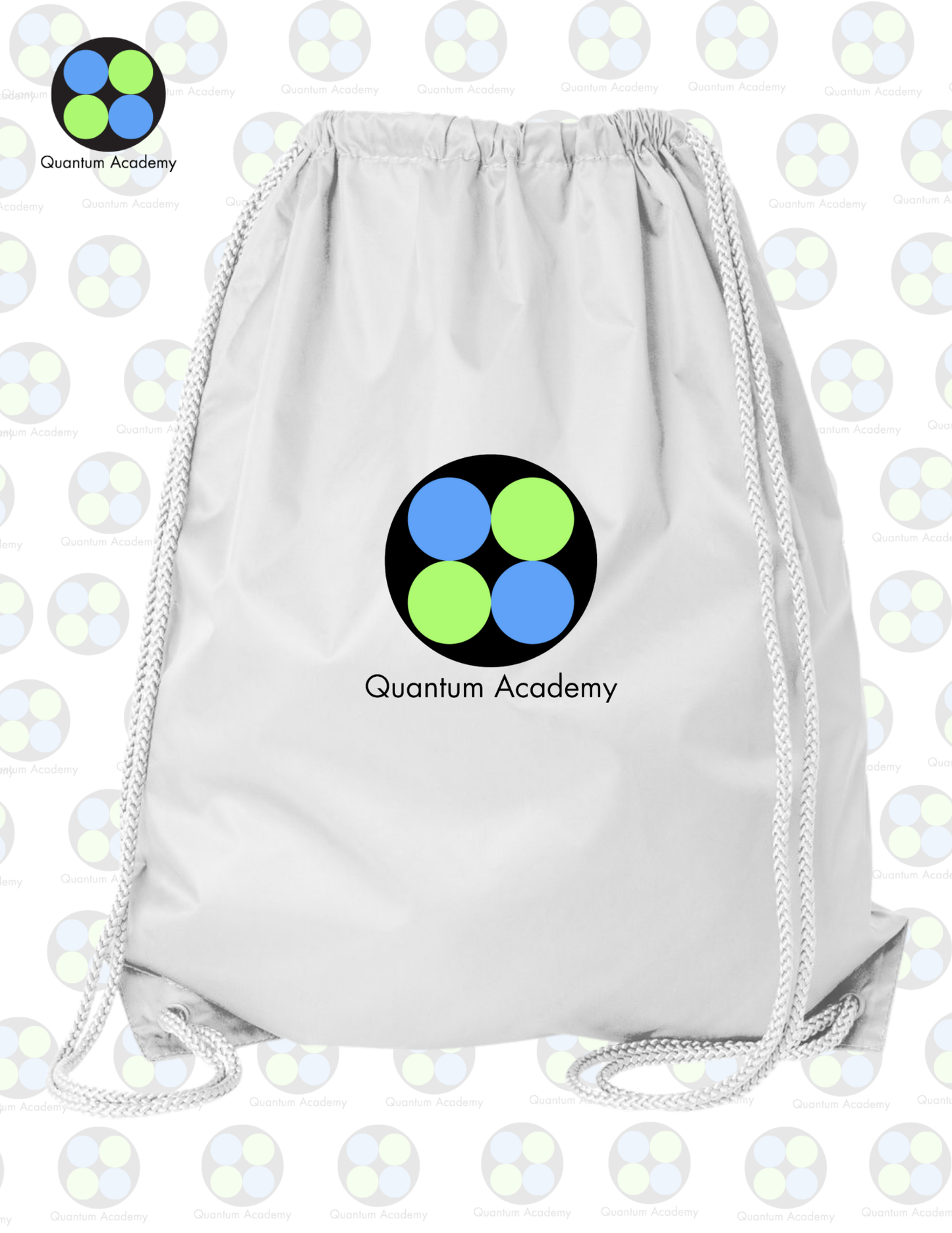 Quantum Academy Drawstring Bag