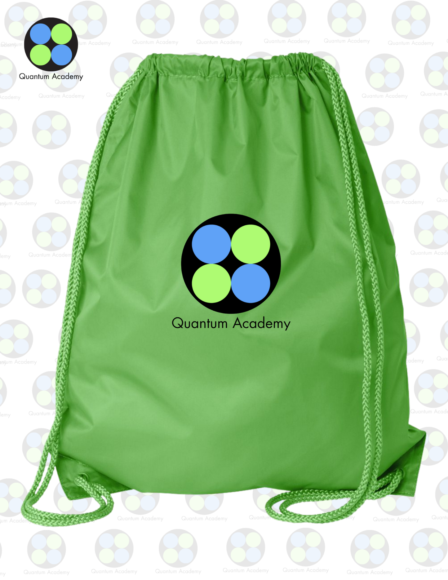 Quantum Academy Drawstring Bag
