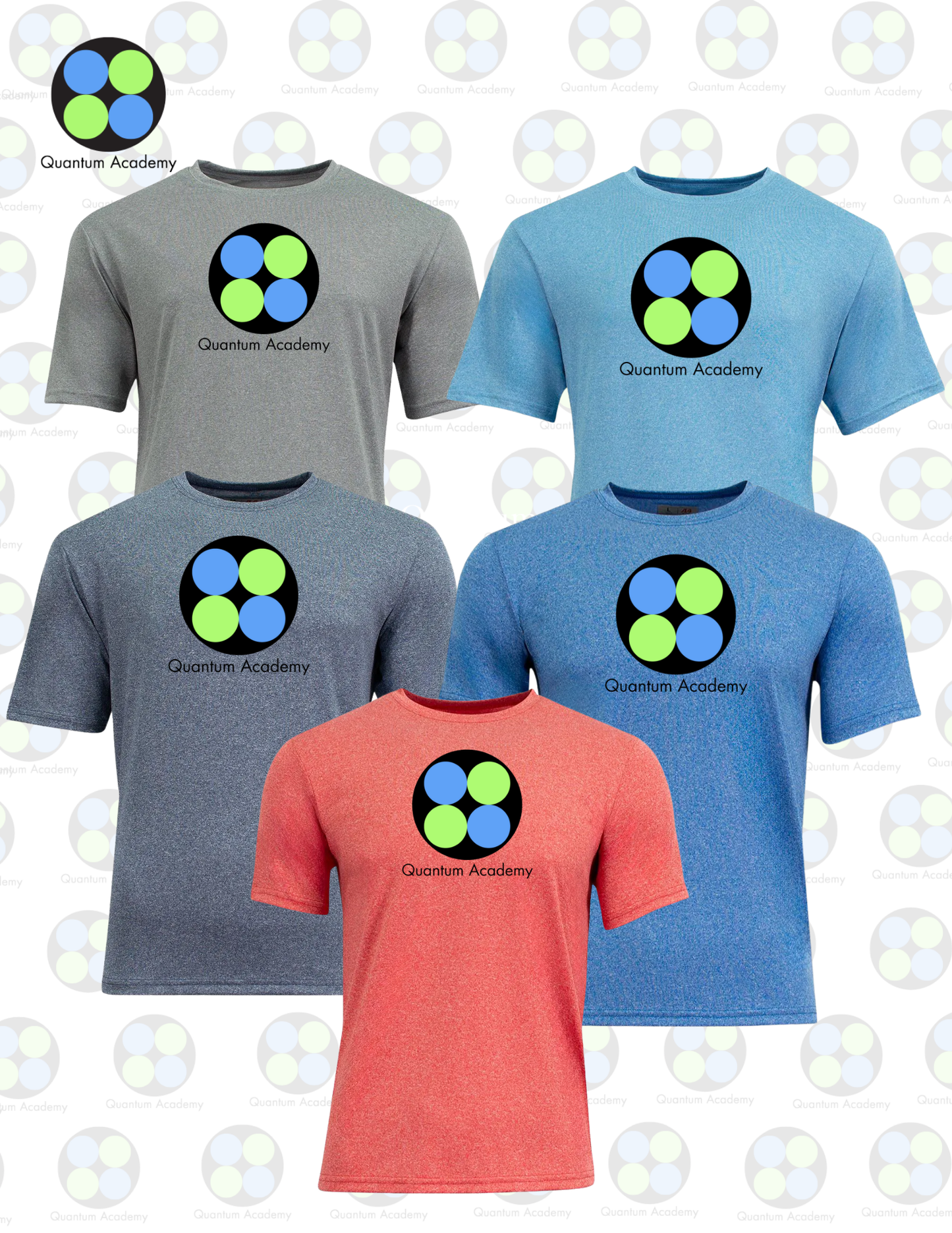 Quantum Academy Topflight Heather Tee