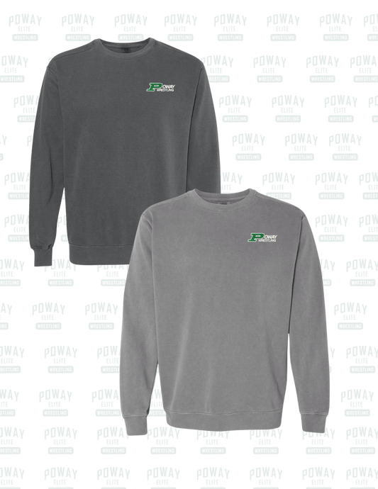 Comfort Colors - Poway Legacy Garment-Dyed Crewneck Sweatshirt