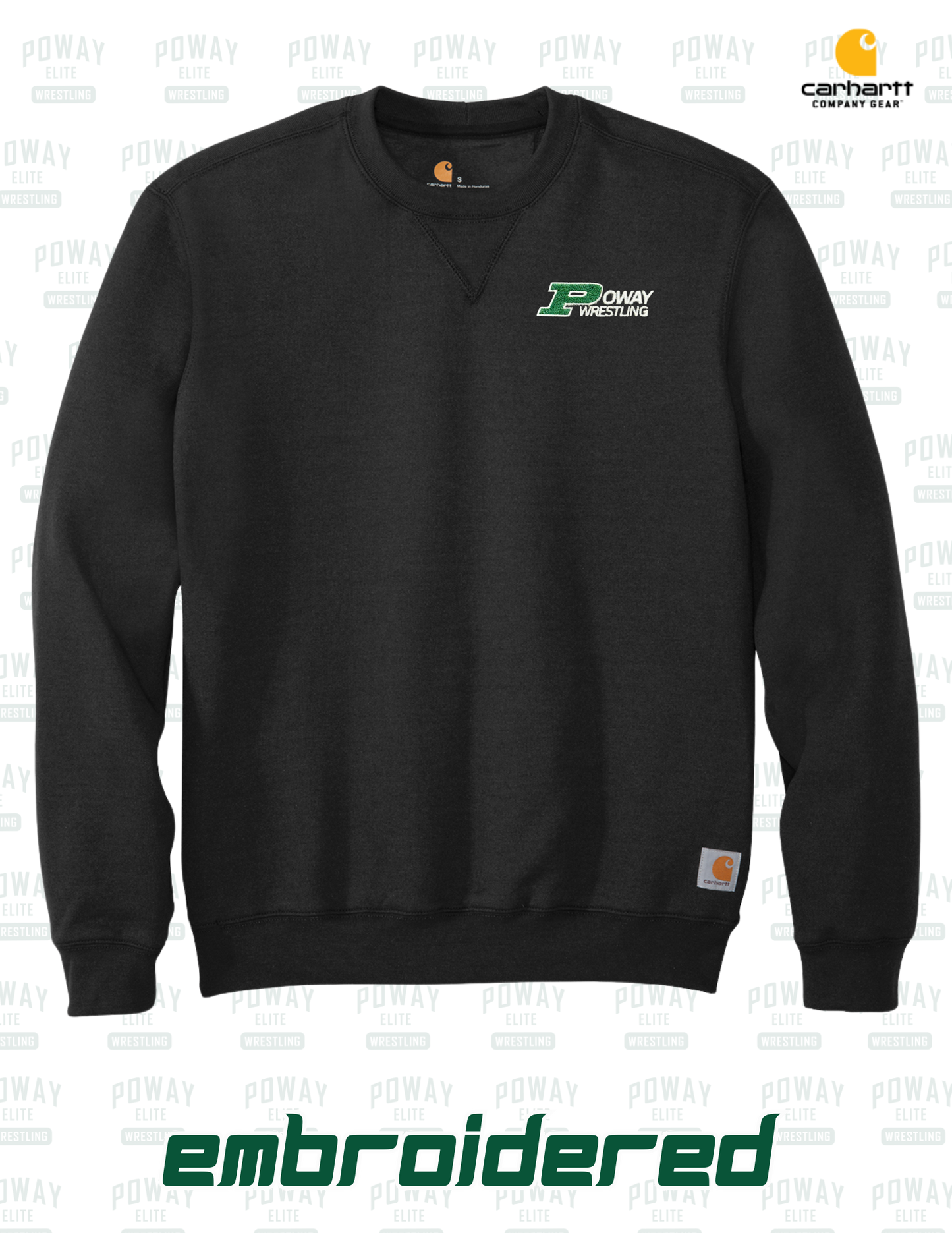 Poway Wrestling Carhartt® Crewneck Sweatshirt