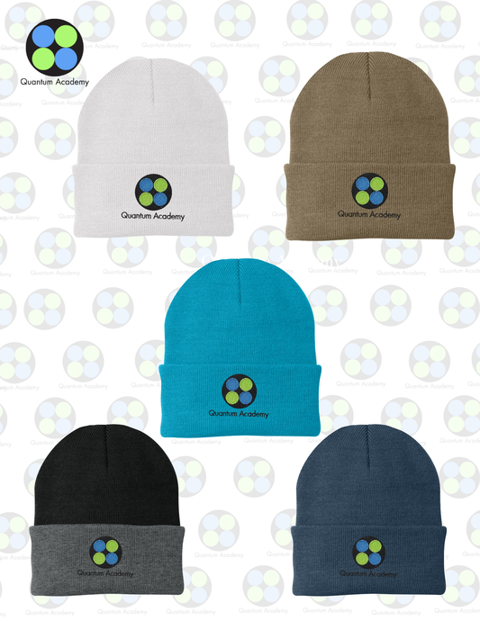 Quantum Academy Classic Cuffed Beanie