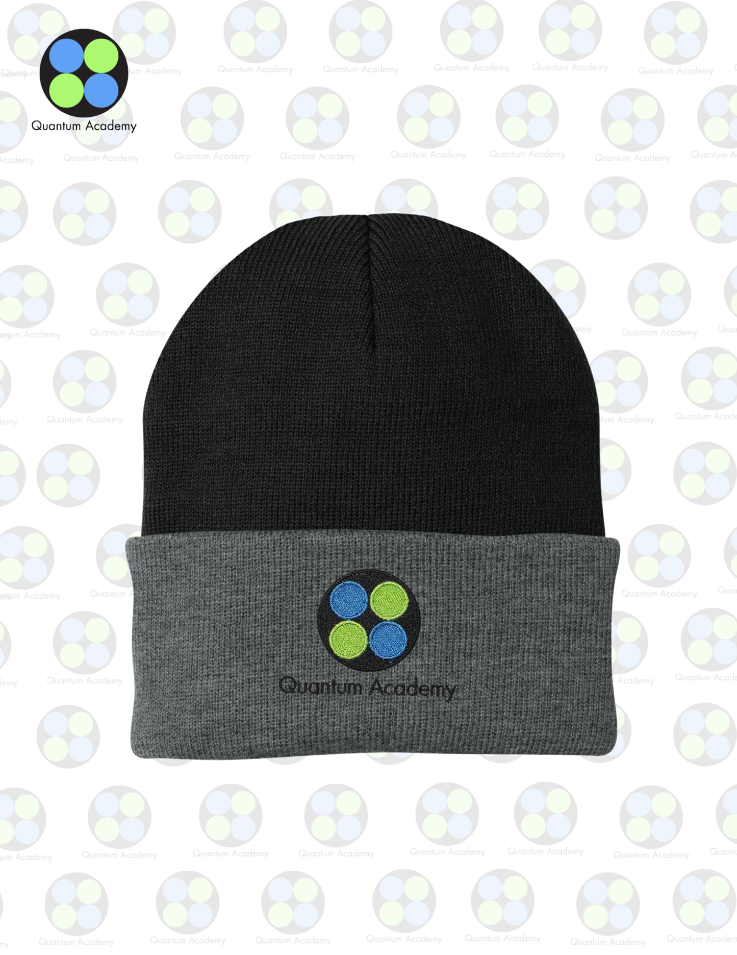 Quantum Academy Classic Cuffed Beanie