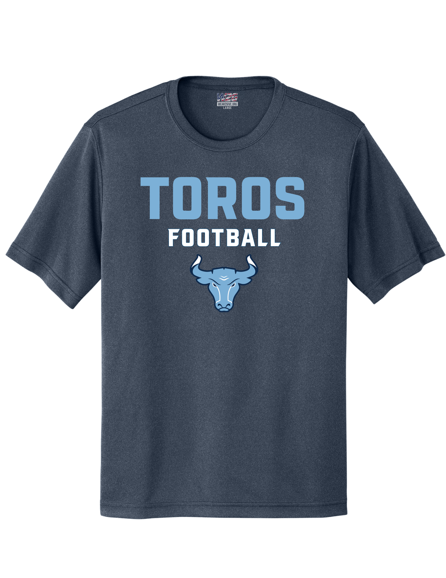 Toros Football Performance Tee