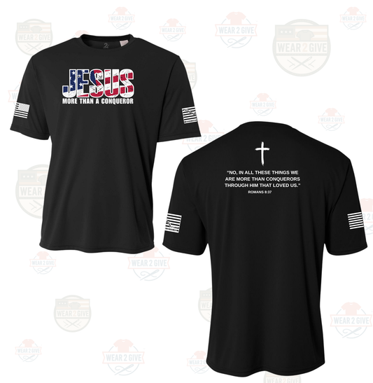 More Than a Conqueror Performance Tee