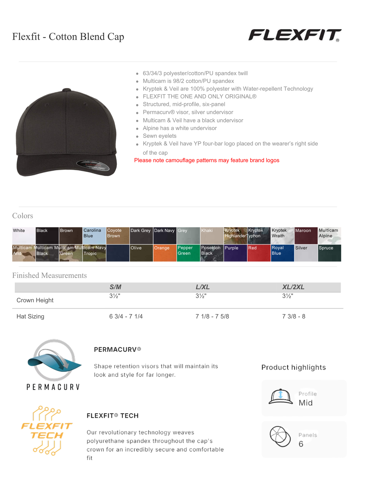 Del Rancho Toros Sideline Flex Cap