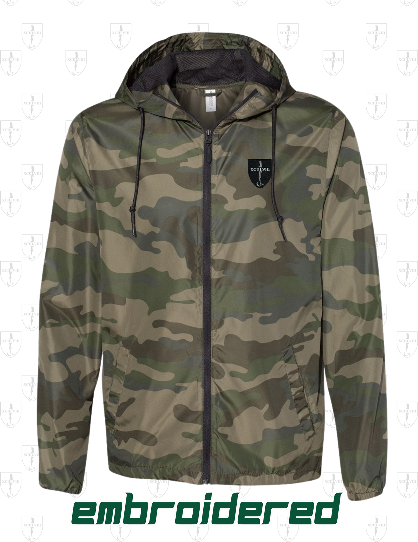TIO Performance Windbreaker – Water-Resistant & Embroidered