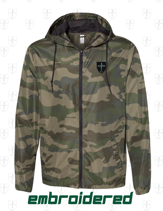TIO Performance Windbreaker – Water-Resistant & Embroidered